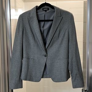 Express Gray Blazer